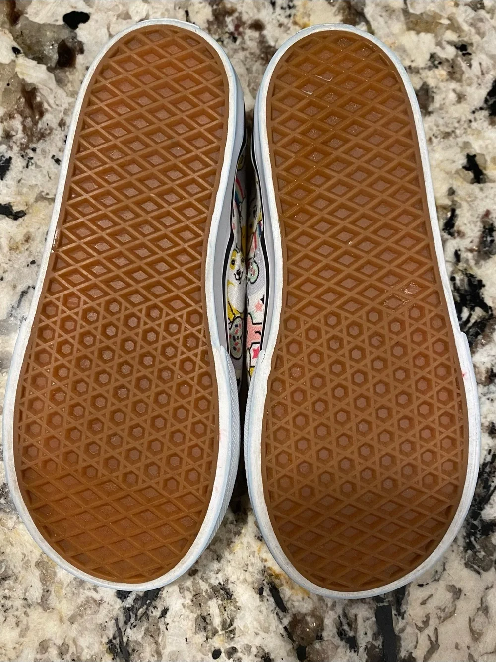 VANS Uni-Corgi Dog Print- size 10 toddler